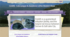 Desktop Screenshot of clawsgj.org