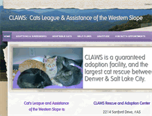 Tablet Screenshot of clawsgj.org